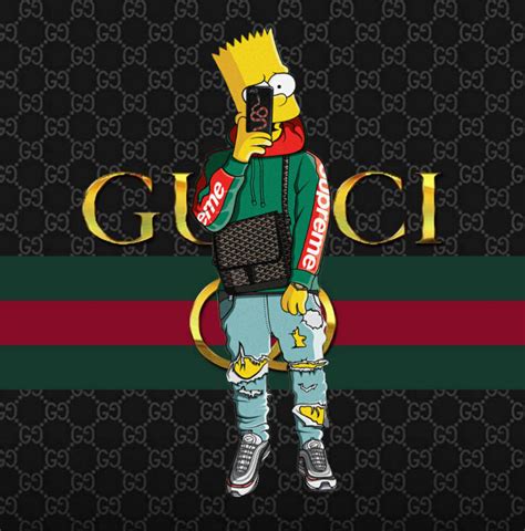 bart sumpson gucci|gucci mane bart simpson.